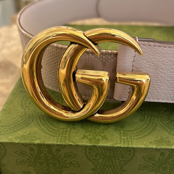 NWT GUCCI GG MARMONT JUMBO GG BELT SIZE 85 main image 9